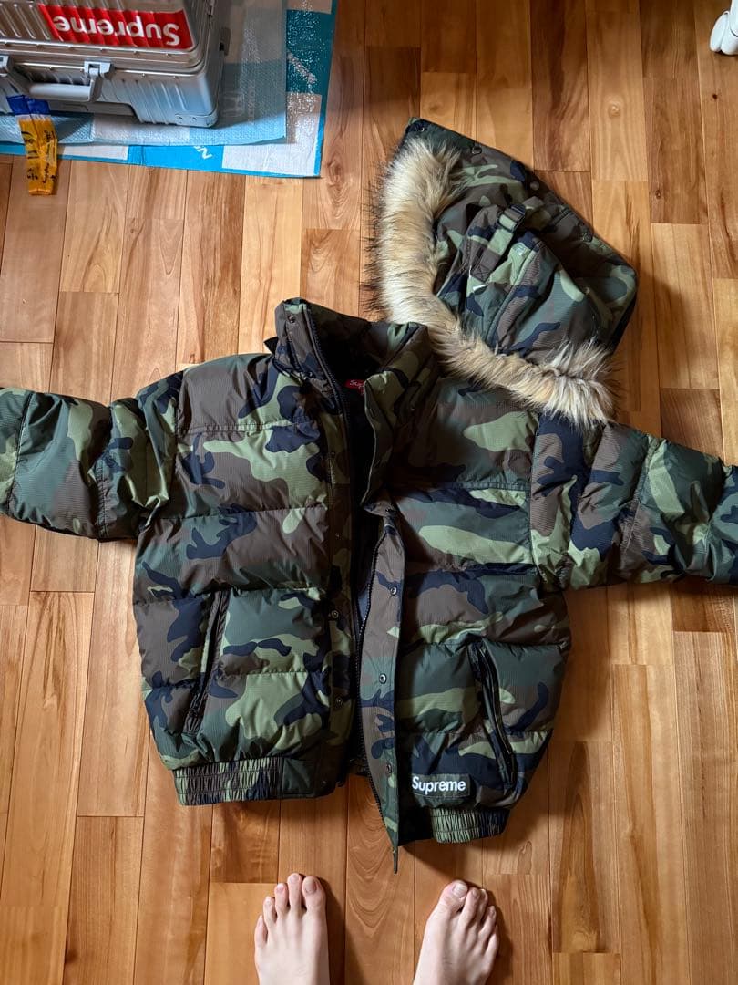 supremeダウンジャケット