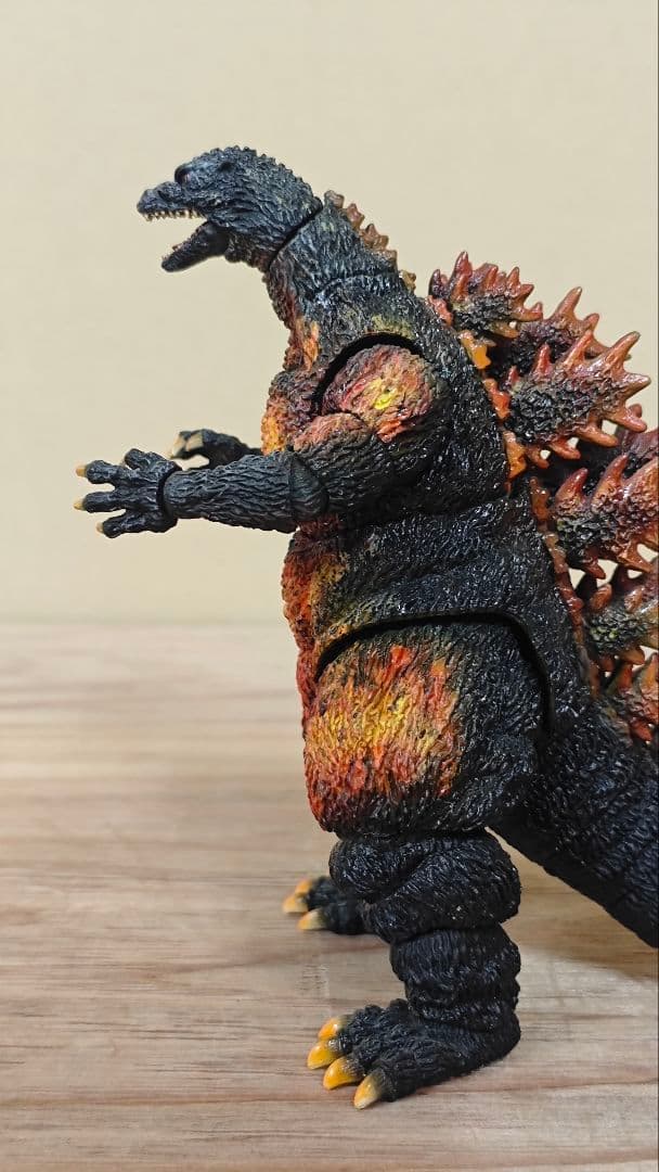 モンスターアーツ　S.H. Monster Arts バーニング　リペイント