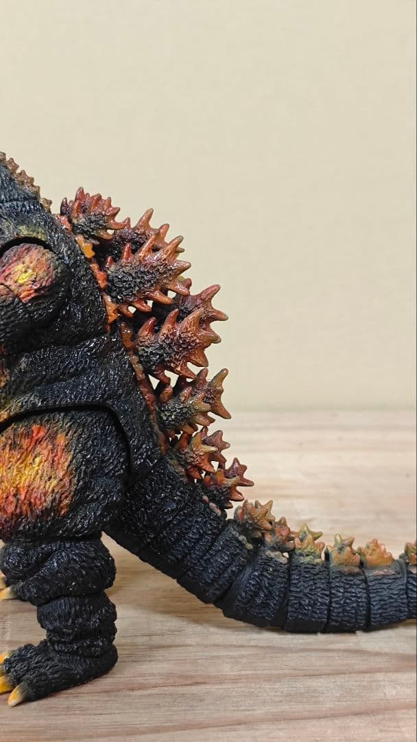 モンスターアーツ　S.H. Monster Arts バーニング　リペイント