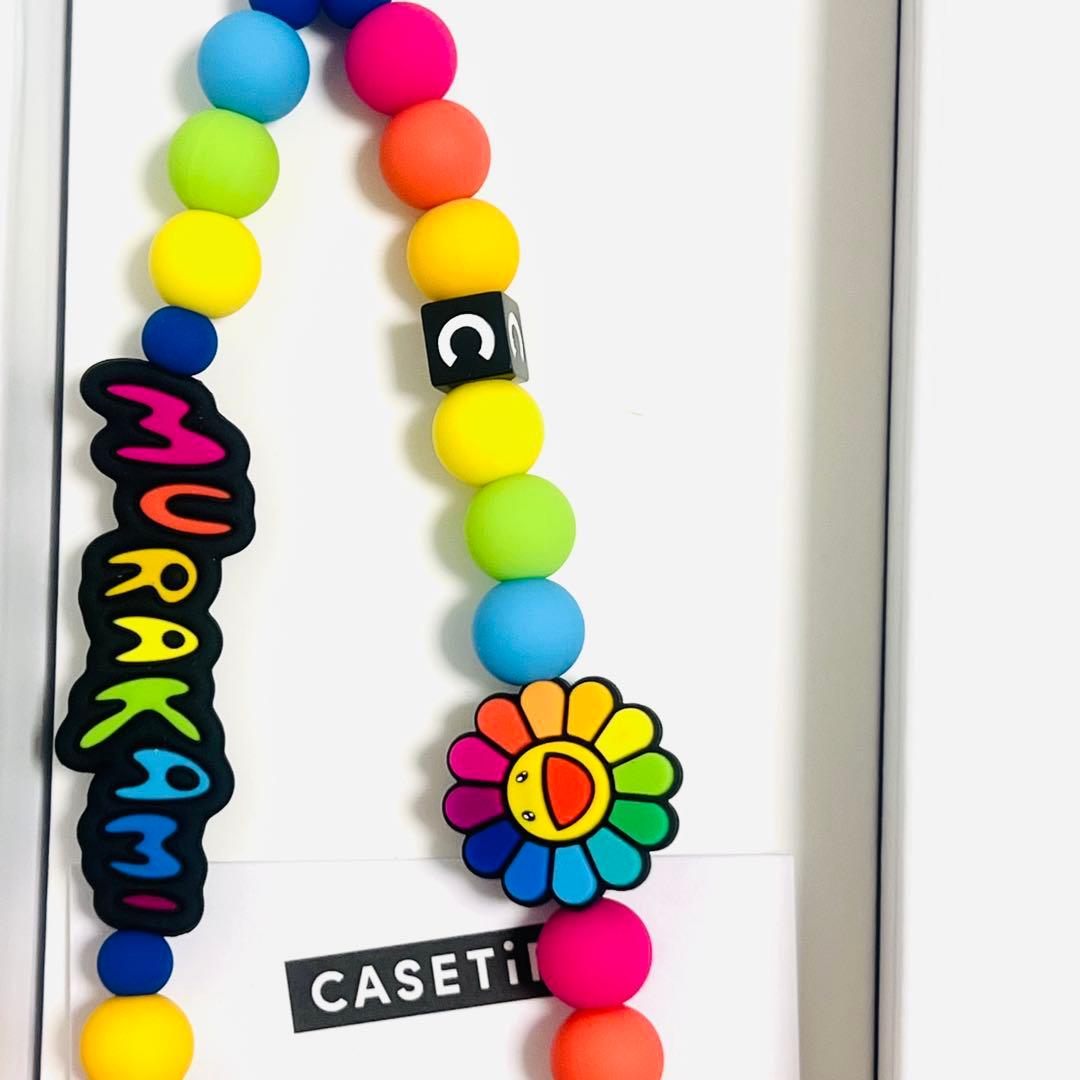 限定品村上隆 × CASETiFY フラワーズブルーム フォンチャームストラップ