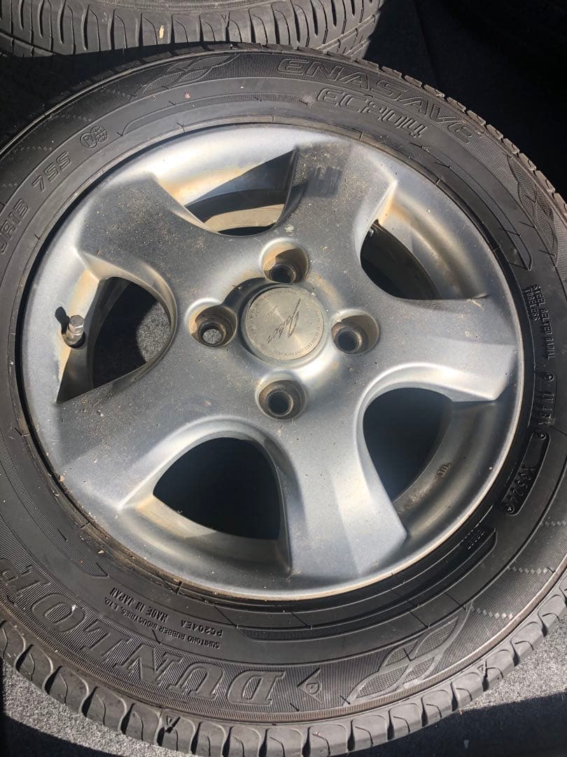 13インチ ホイールとDUNLOPタイヤセット