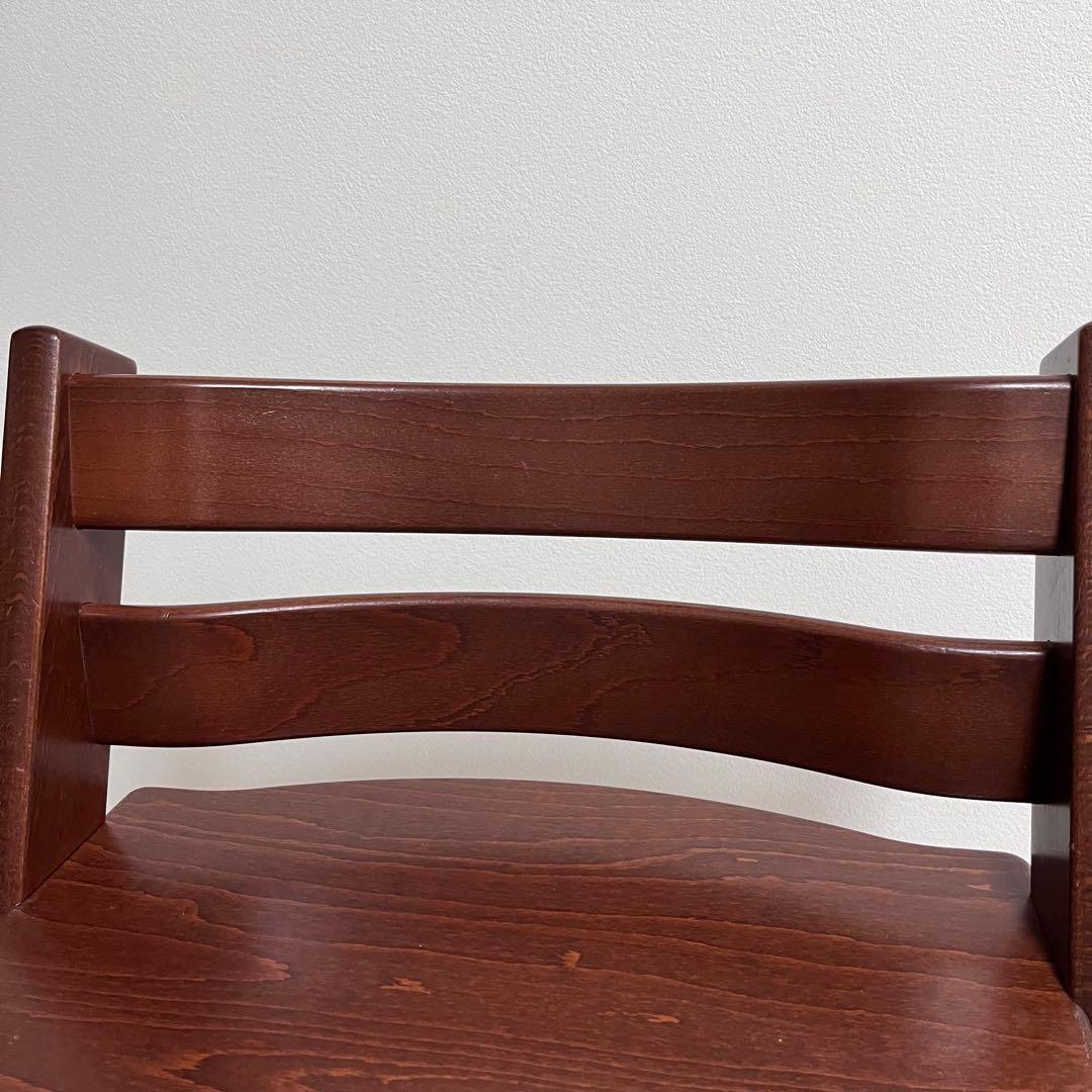 【新型】ストッケ トリップトラップ ウォールナットブラウン　No4