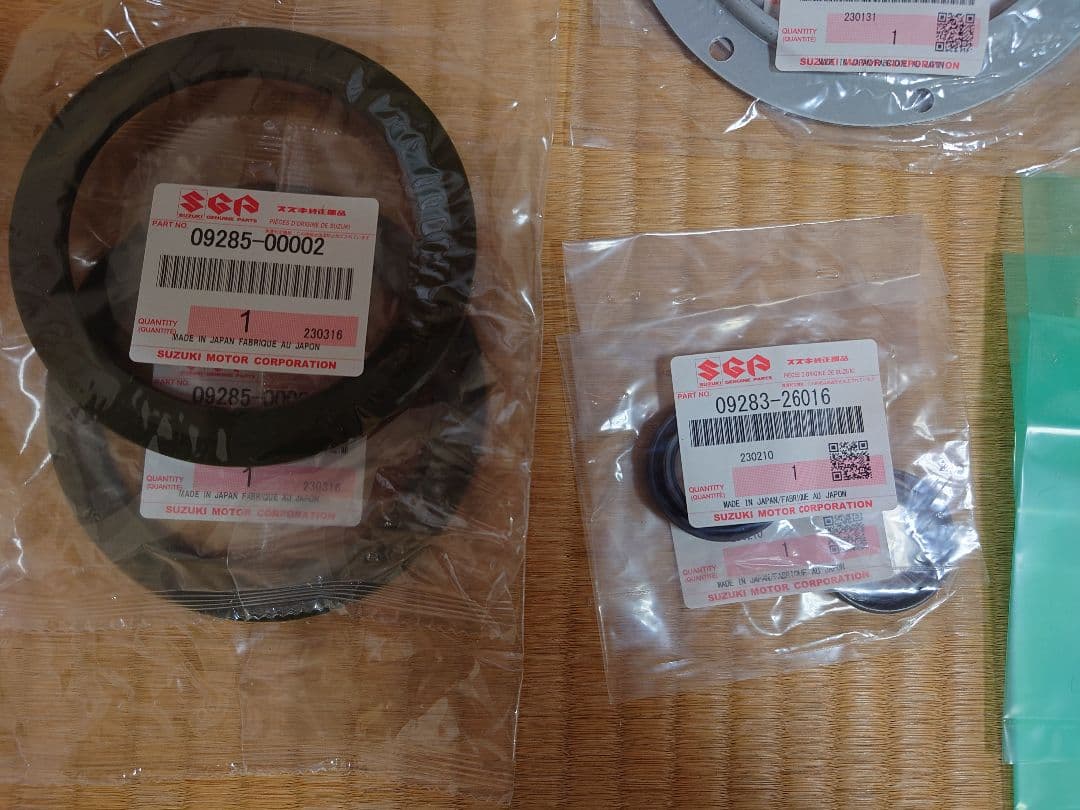 ジムニーja11スズキ純正ナックル周辺部品