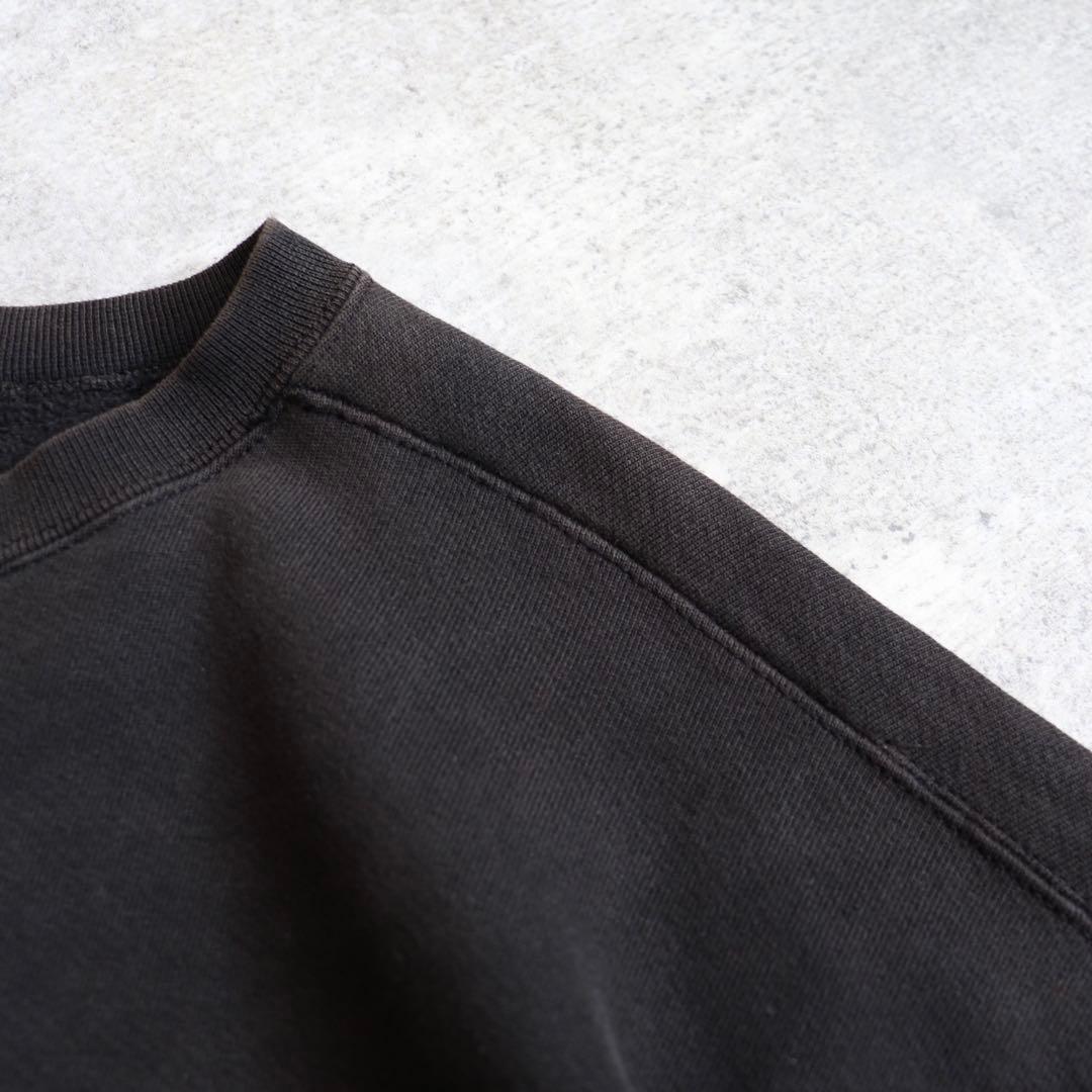 ハイコットン ブラック USA製 90s Russellラッセル スウェットXL