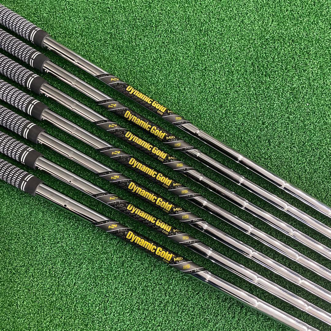 ツルーテンパー DG MID 115 S200 7本組