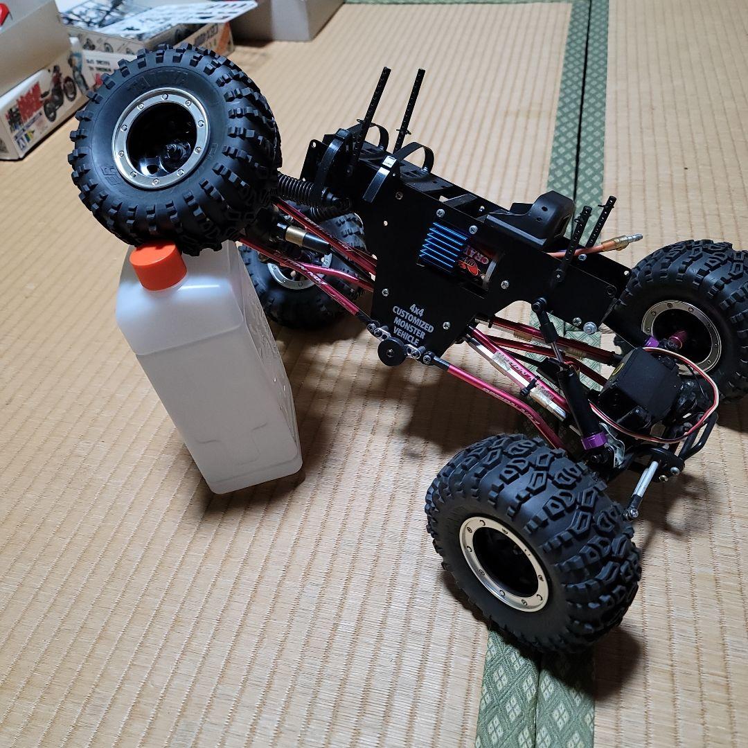 カスタムRC車 オフロード仕様 大型タイヤタミヤTLT01カスタム