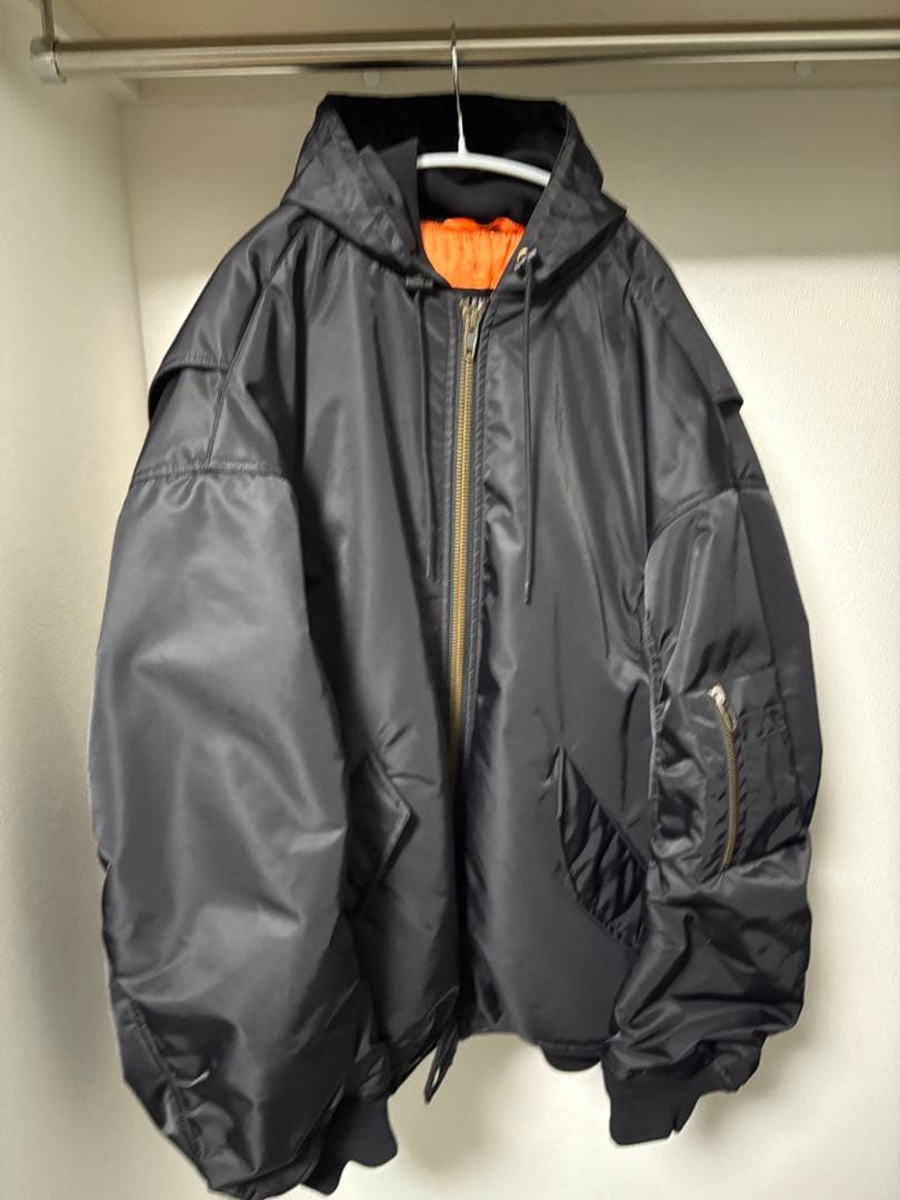 BALENCIAGA カレッジロゴ　ボンバージャケット　最安値