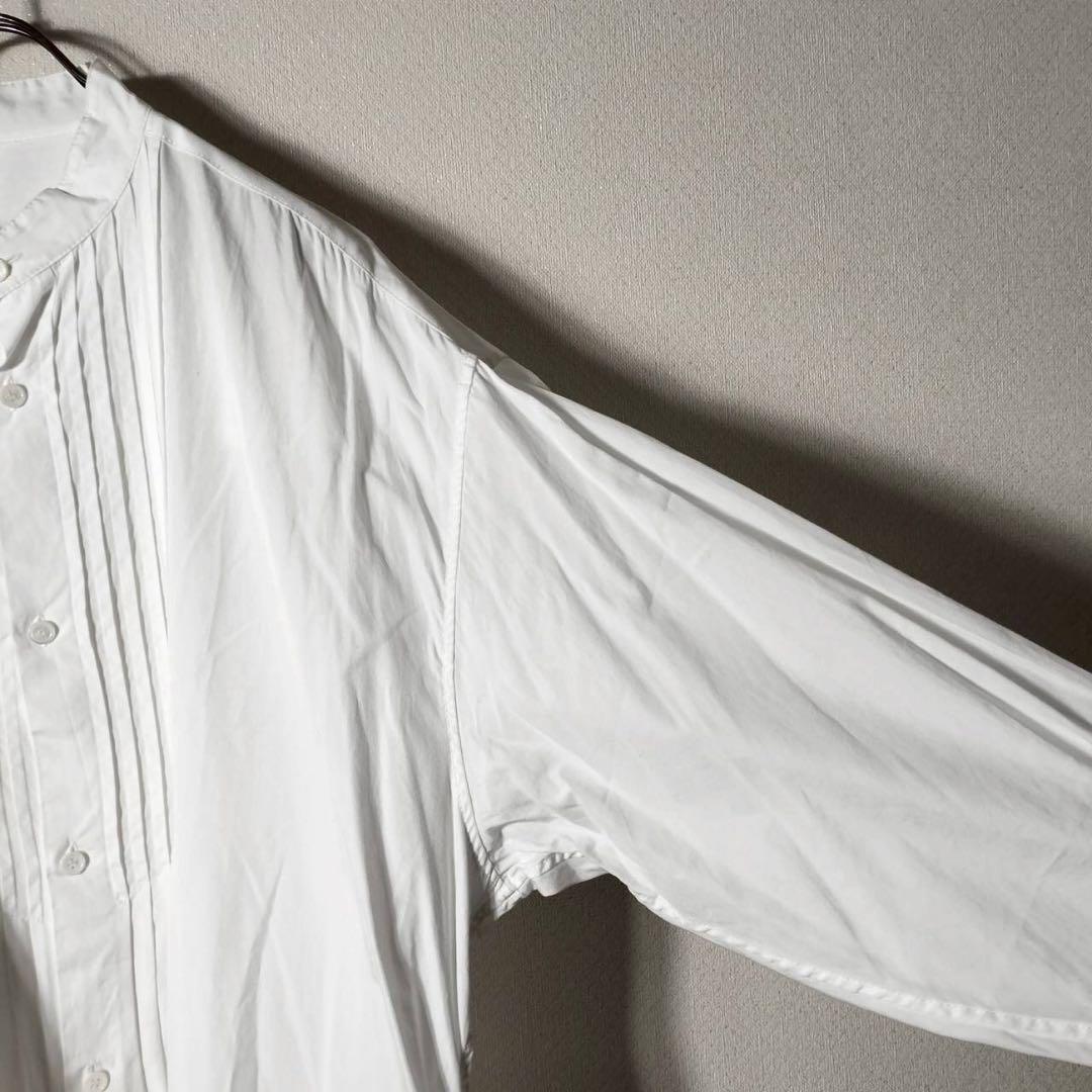 ワイズ Y's ヨウジヤマモト ロングワンピース ノーカラー フリル プリーツ