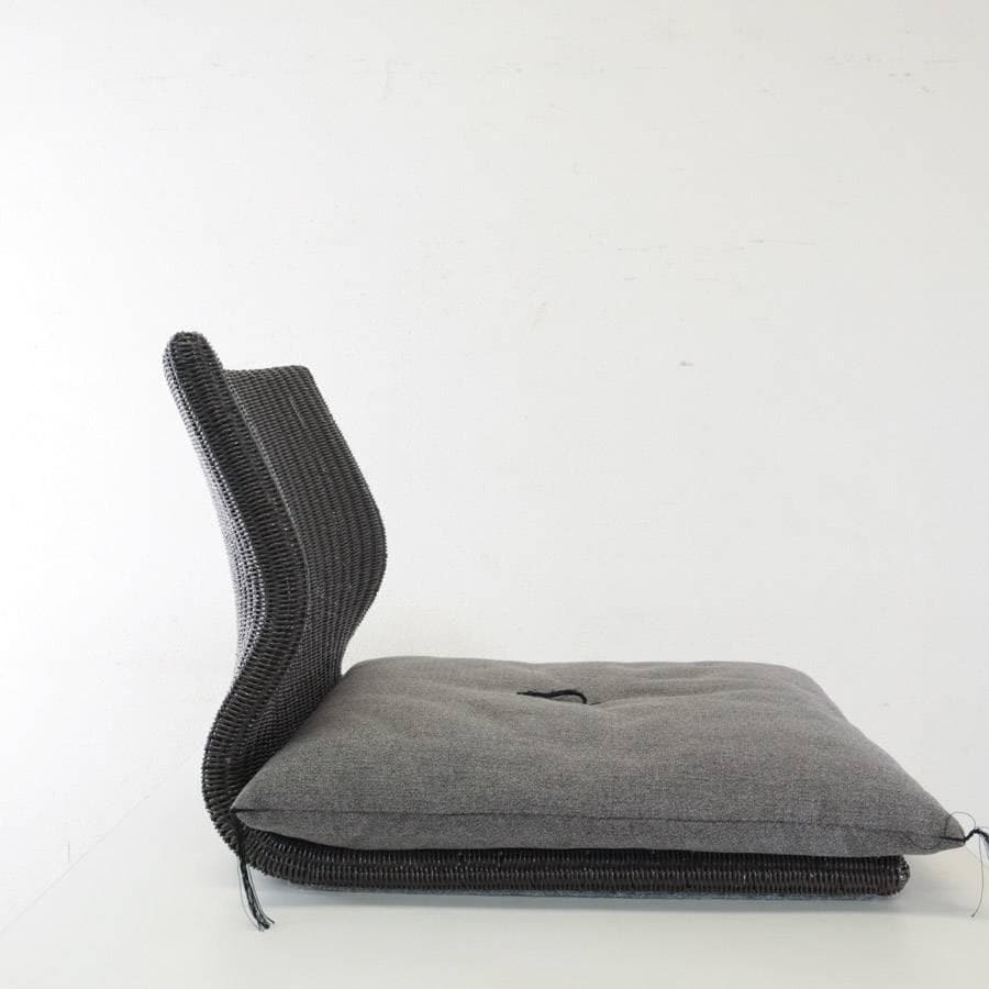 京都洛中高岡屋 座布団 + FLYMEe フォロー フロアチェア 2脚セット