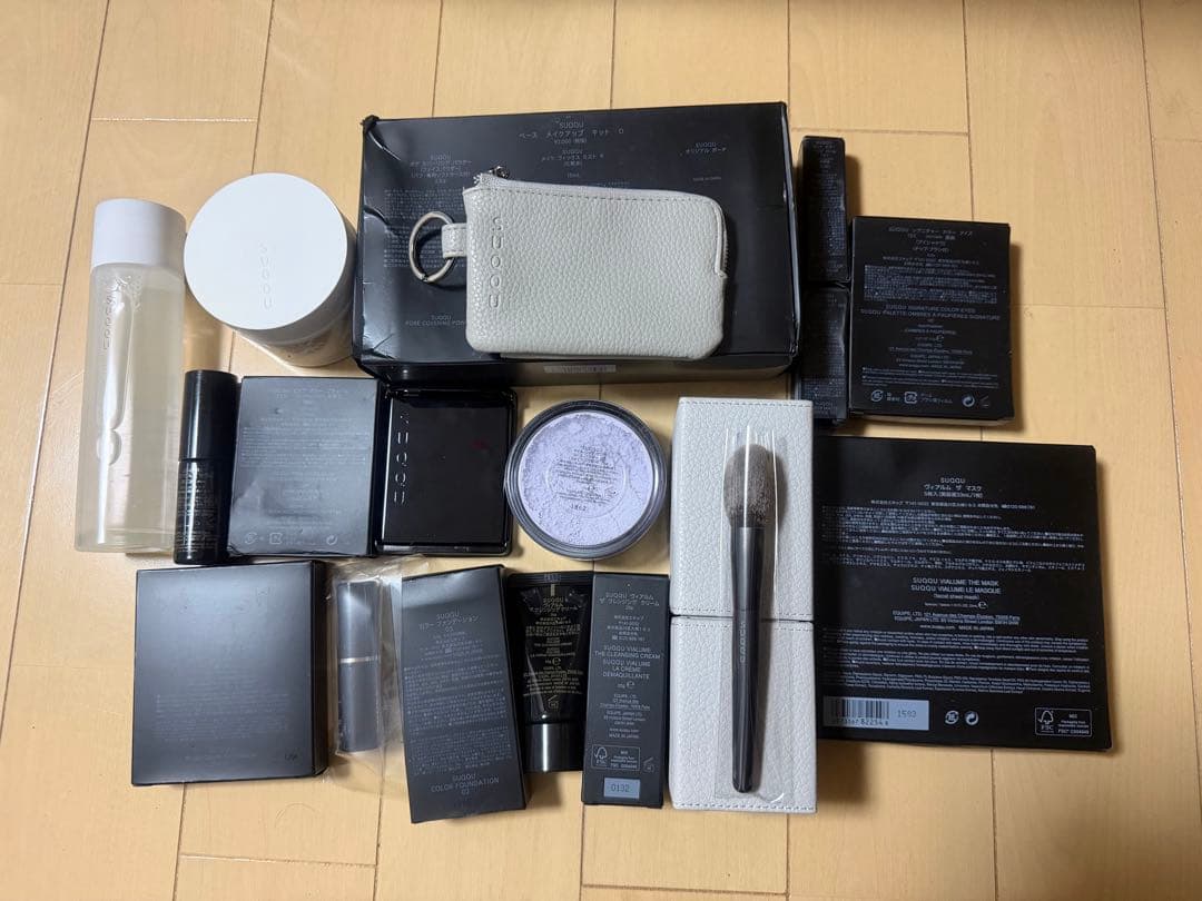 スキンケア トライアルセット 付属品あり(ブラシの箱ないです)