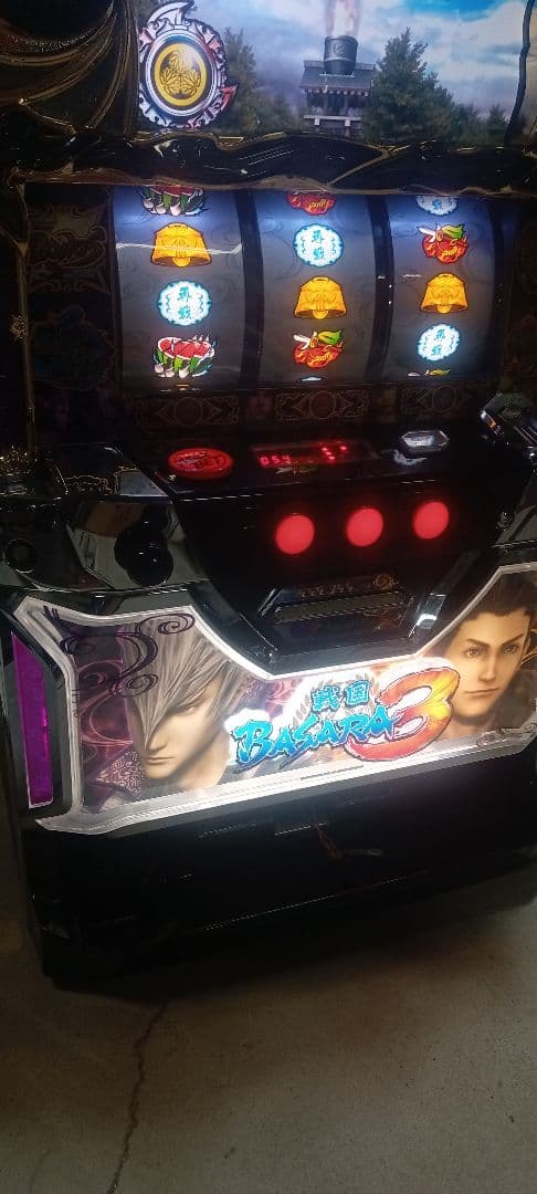 送料込　パチスロ　実機　戦国BASARA　バサラ　アミューズ　不要　家スロ