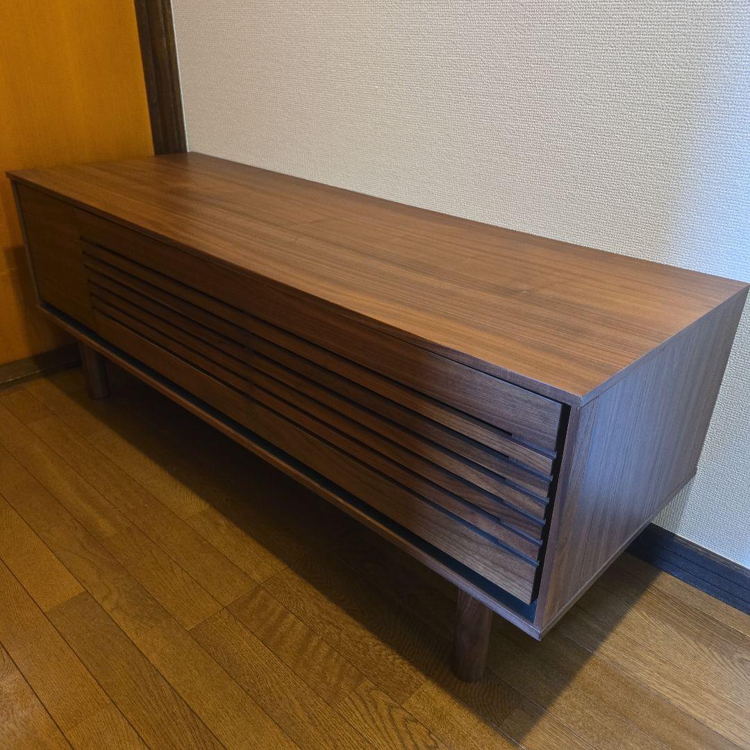 テレビ台 ローボード 北欧風 脚付き2way ウォールナット リビング収納 家具