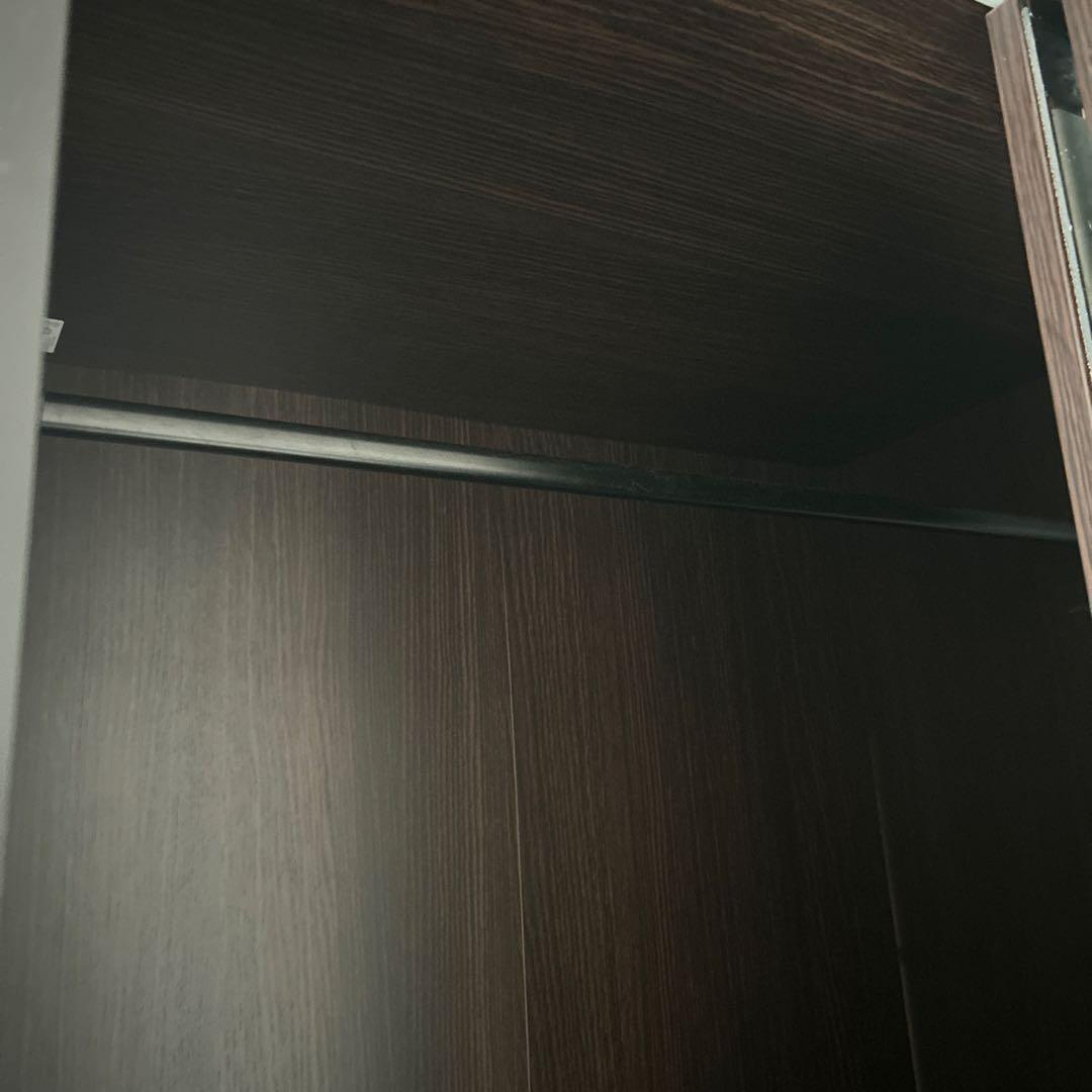 【ほのぼの】IKEA 全身鏡付きワードローブTRYSIL トリスィル