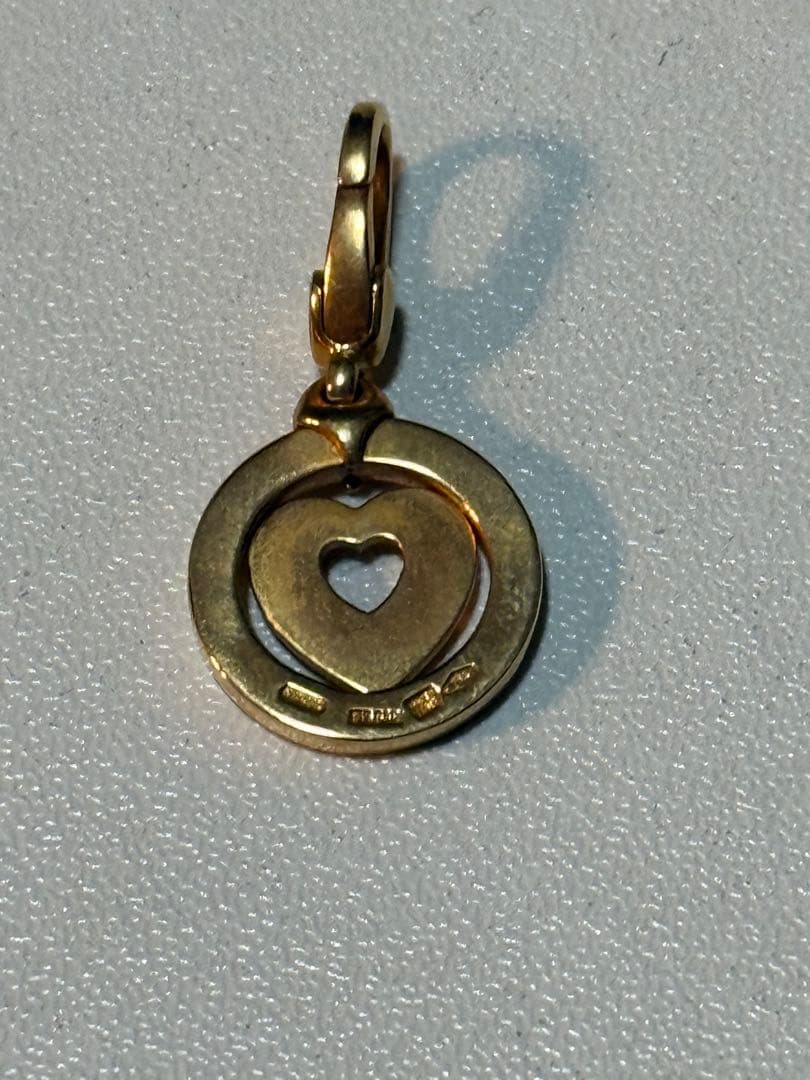 Bvlgari ブルガリ トンドハート ペンダントトップK18YG 値下げ⭕️