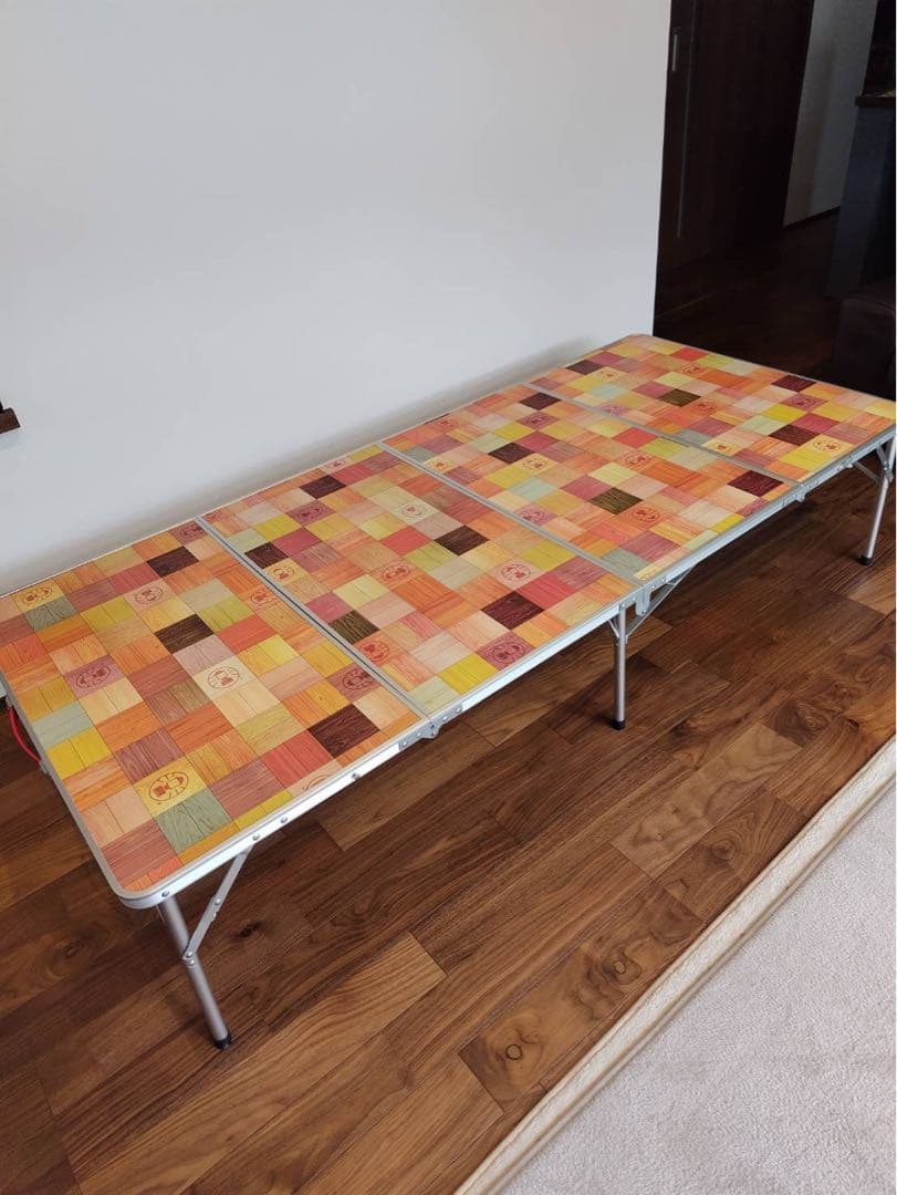 【美品】コールマン モザイクテーブル 180プラス