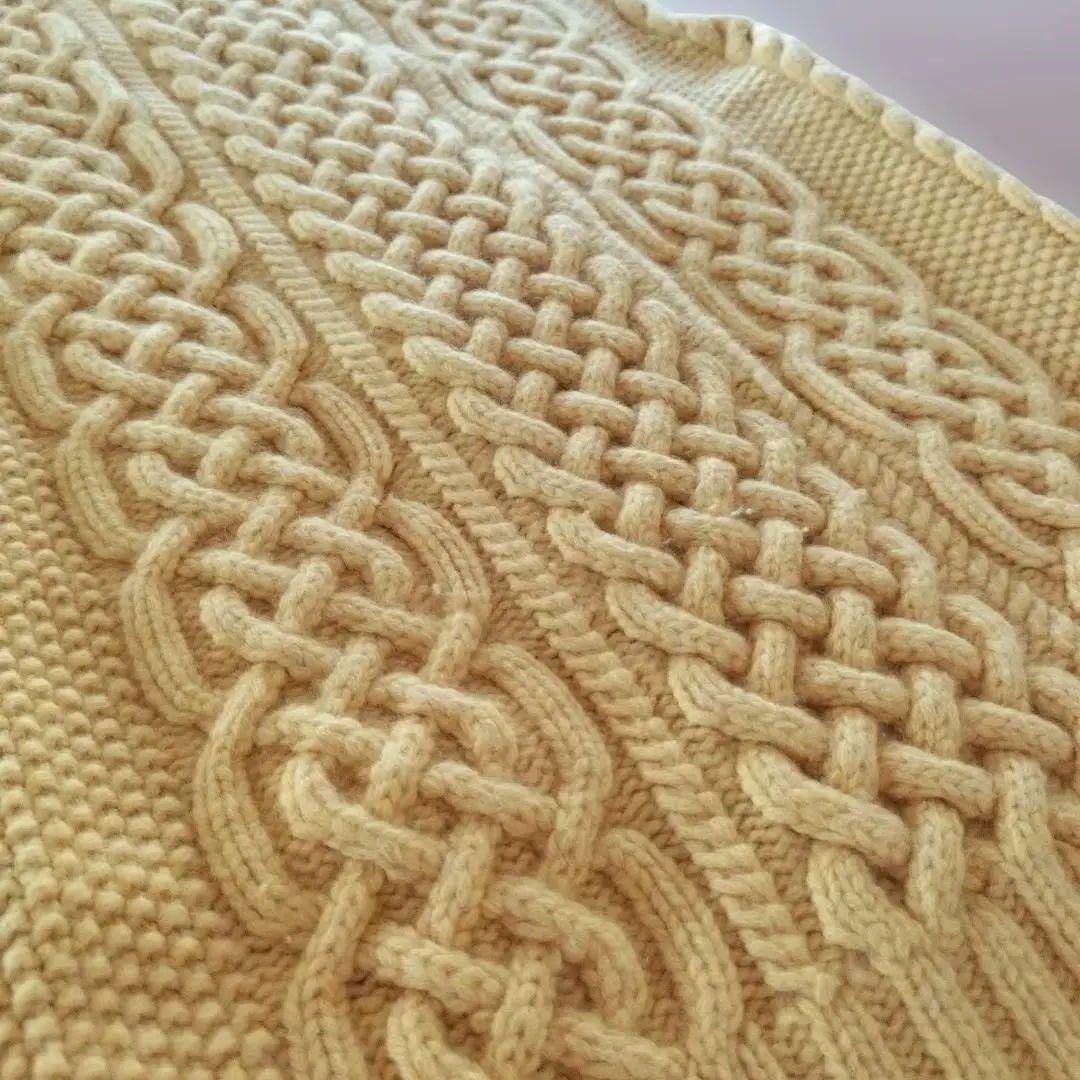 最安値　ドゥロワー　drawer アランベスト　69300円　カシミヤ　ニット