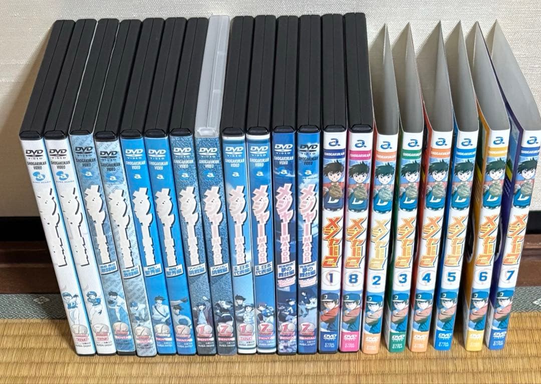 ケース付 メジャー1st〜6thシーズン+2nd 全巻完結セット dvd