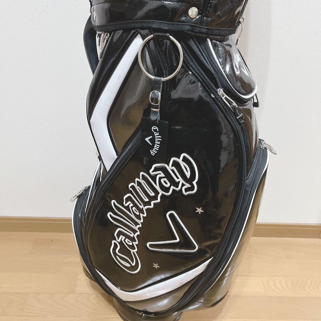 K204 Callaway キャロウェイ エナメル調 キャディバッグ