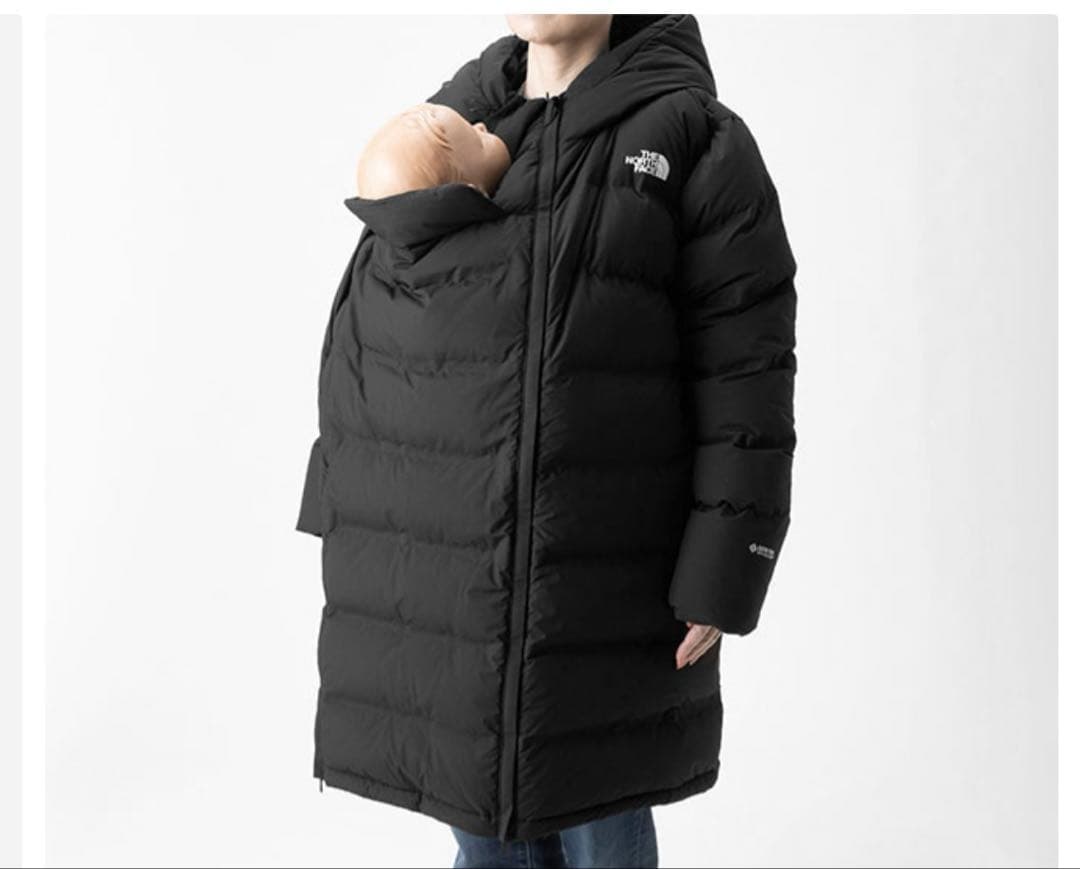 マタニティ　赤ちゃん　ダウン　ノースフェイスケープ付きダウン　Lサイズ