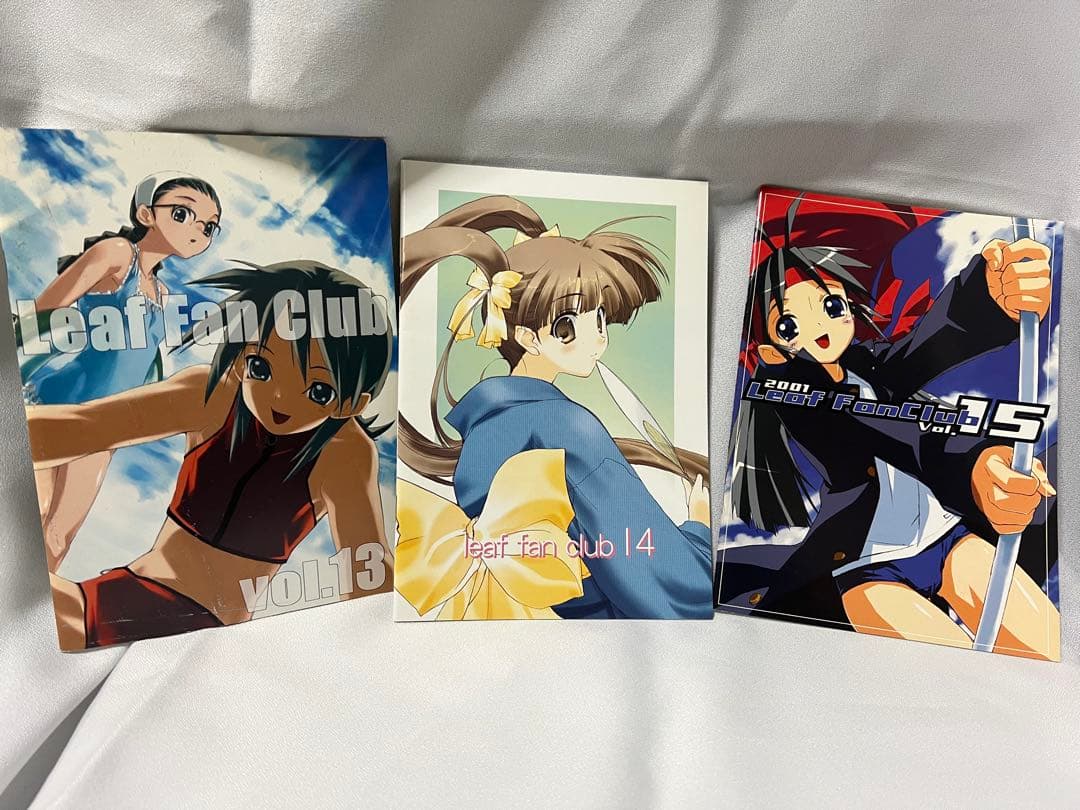 Leafファンクラブ会報誌vol.1〜21・記念CD・カレンダー2種など