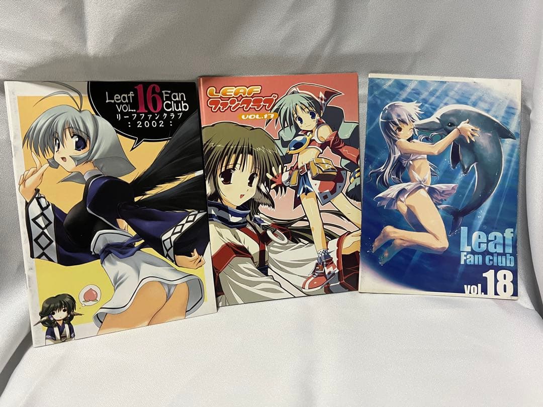 Leafファンクラブ会報誌vol.1〜21・記念CD・カレンダー2種など