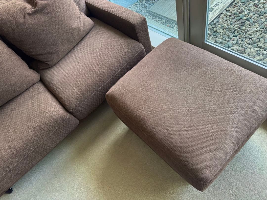 BECK【現地引渡し】Francfranc ソファ、オットマン