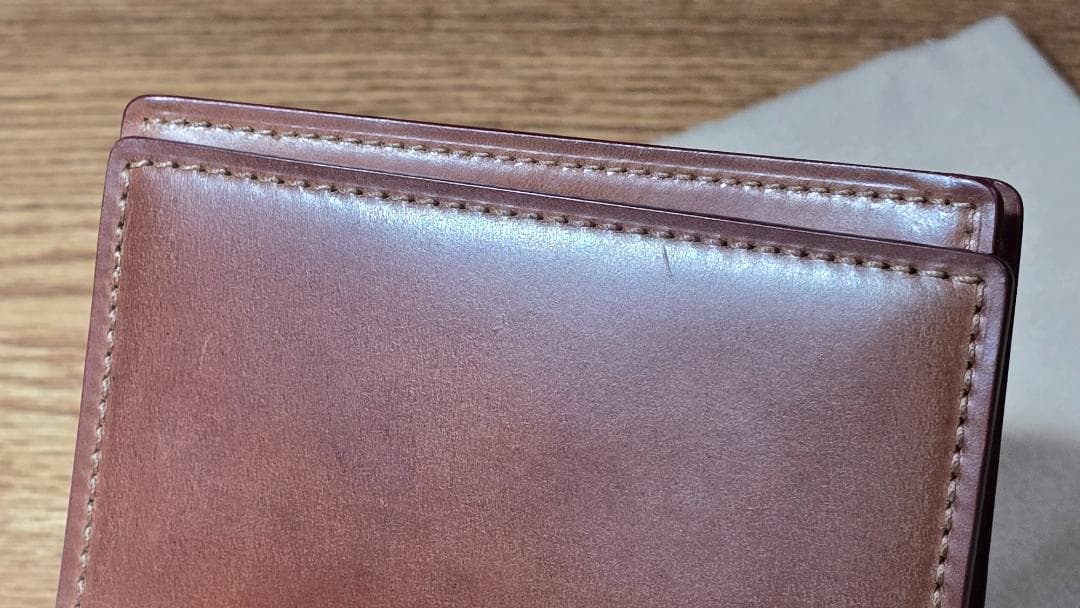 GANZO SHELL CORDOVAN 2 (シェルコードバン2) 名刺入れ