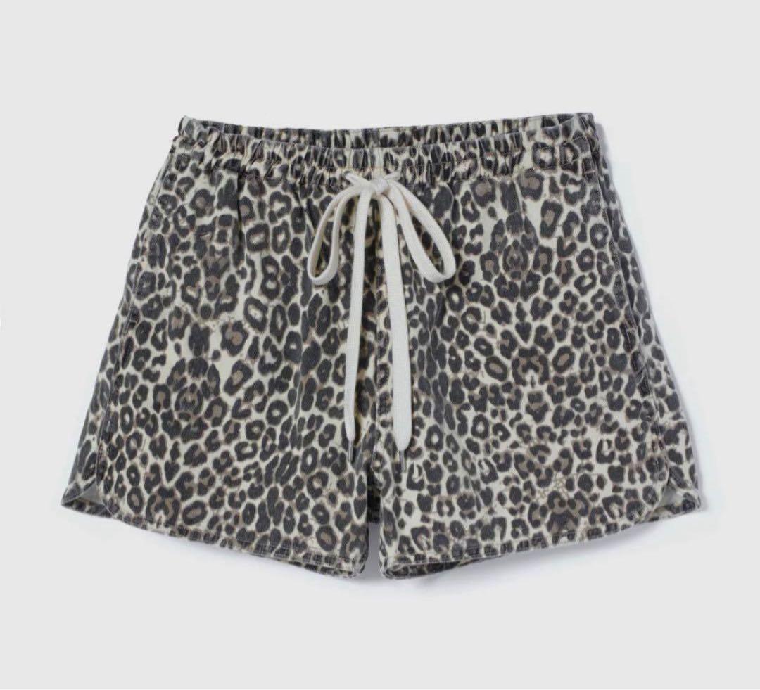 ライトCanvasギャザーショートパンツ