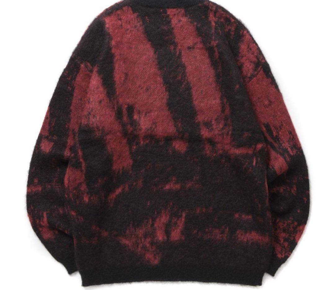 【美品】YOKE24AW KID MOHAIR JACQUARD SWEATER