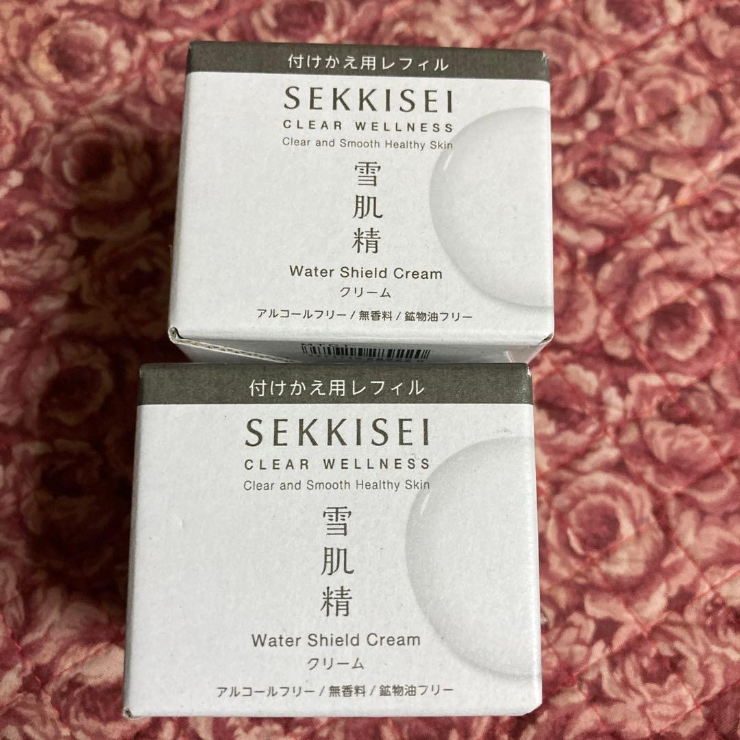 SEKKISEI クリアウェルネスウォーターシールドクリーム 40g×7個