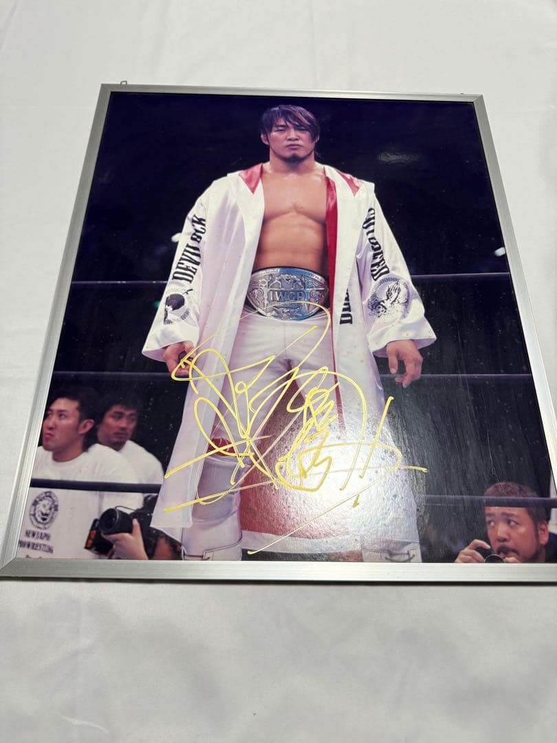 新日本プロレス　棚橋弘至　大パネル　週刊プロレス　1