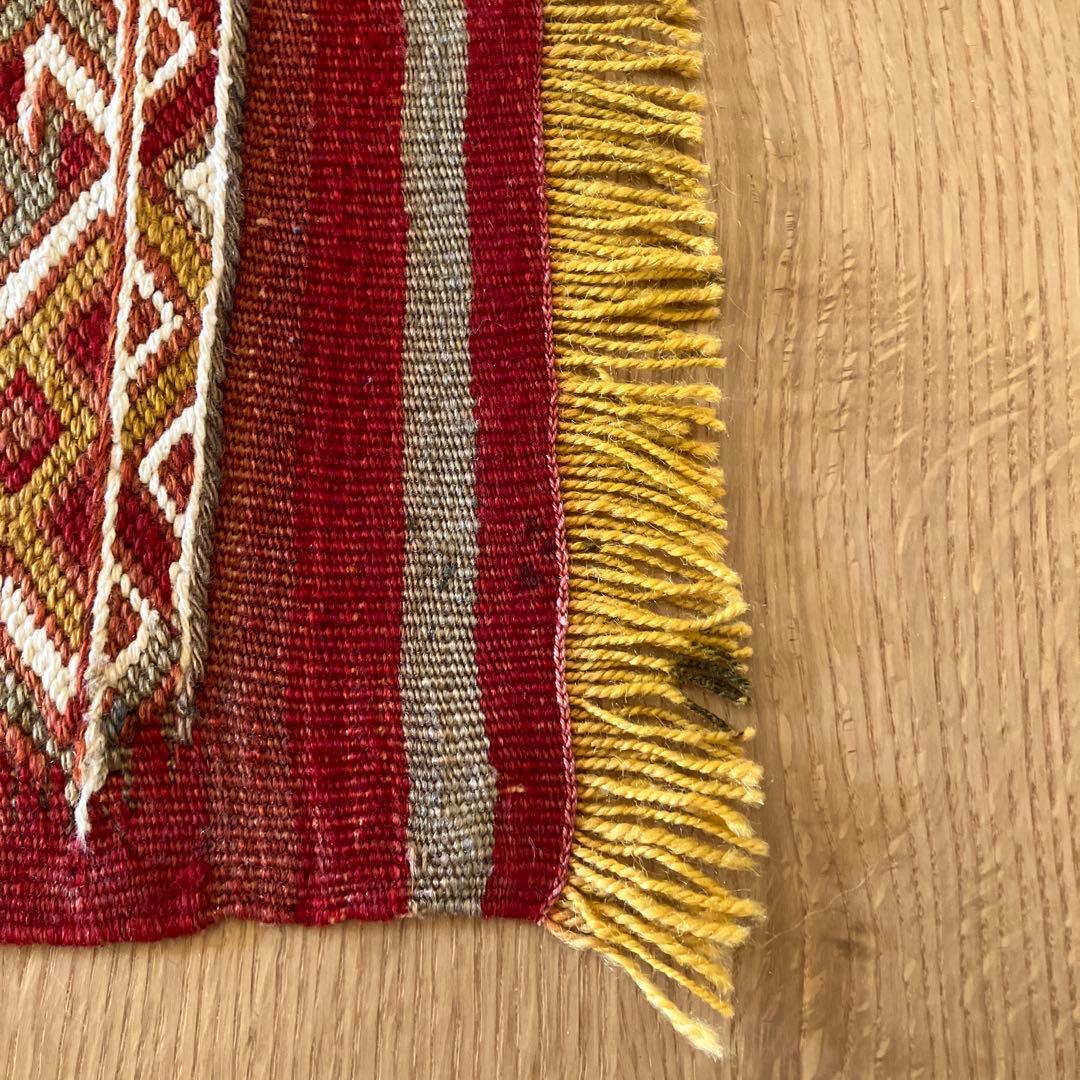 お値下げ！とても細かい見事な手仕事、トルコオールドキリムジジム