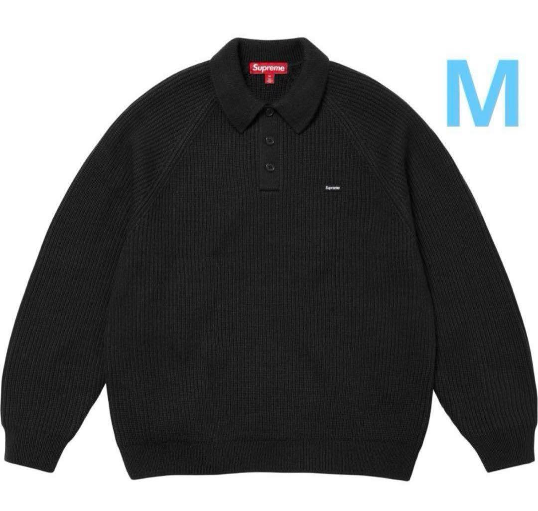トップス Supreme small box polo sweater Black