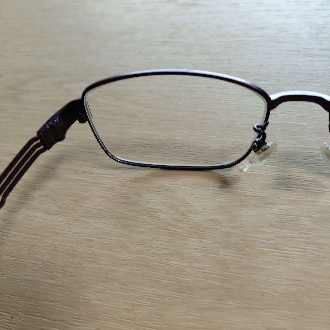 ブラック長方形フレーム老眼鏡