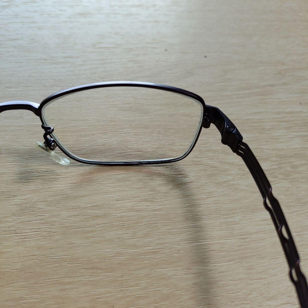 ブラック長方形フレーム老眼鏡