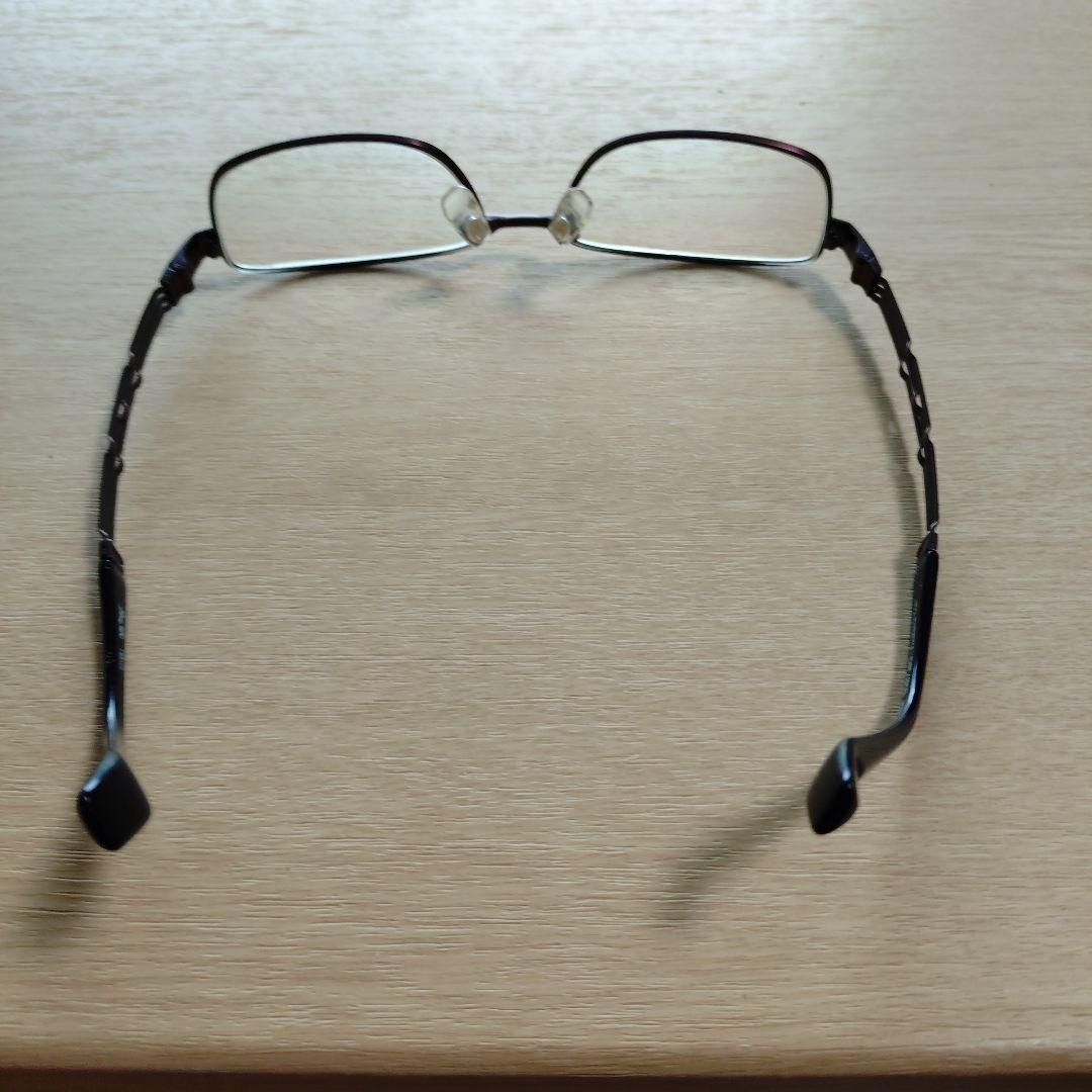 ブラック長方形フレーム老眼鏡