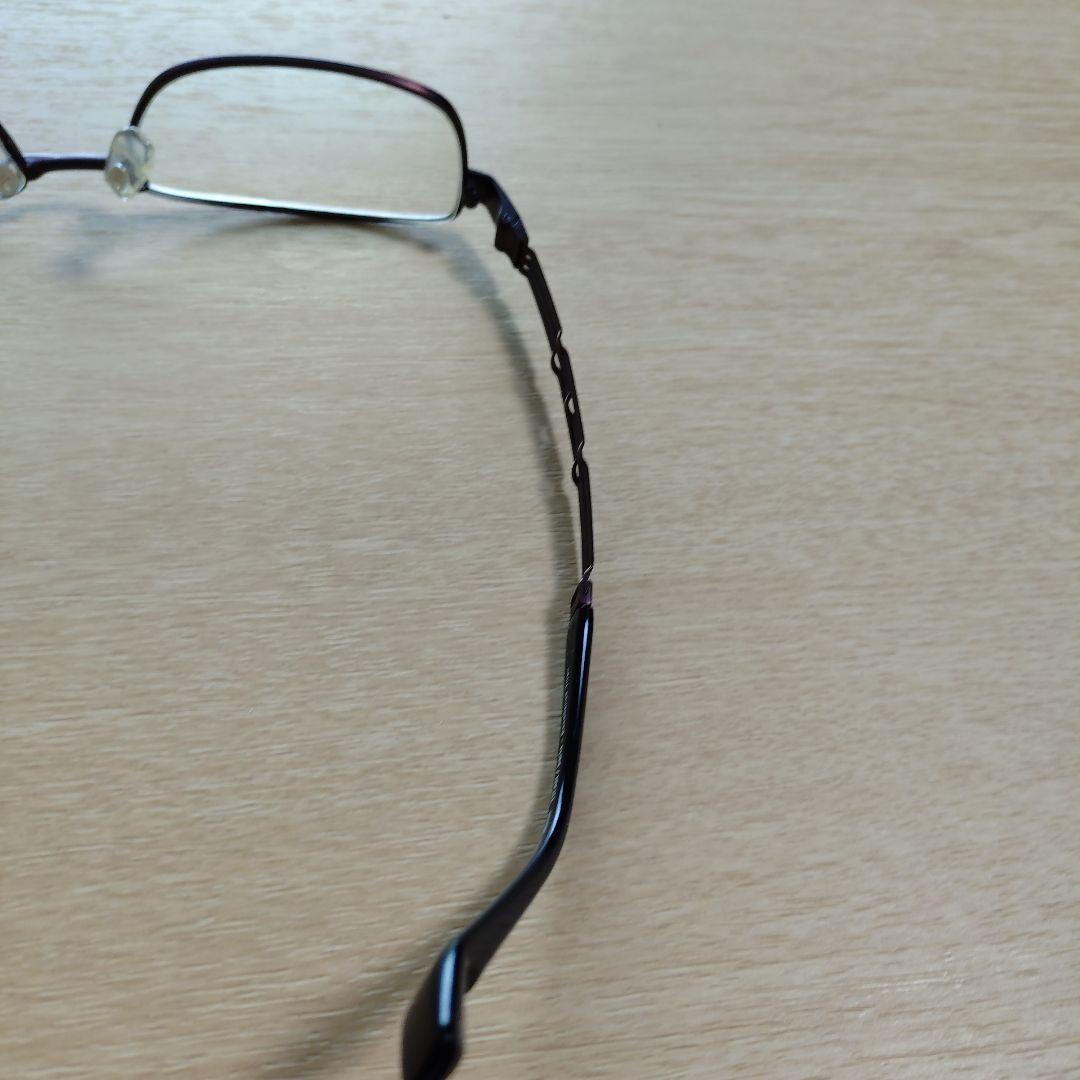 ブラック長方形フレーム老眼鏡