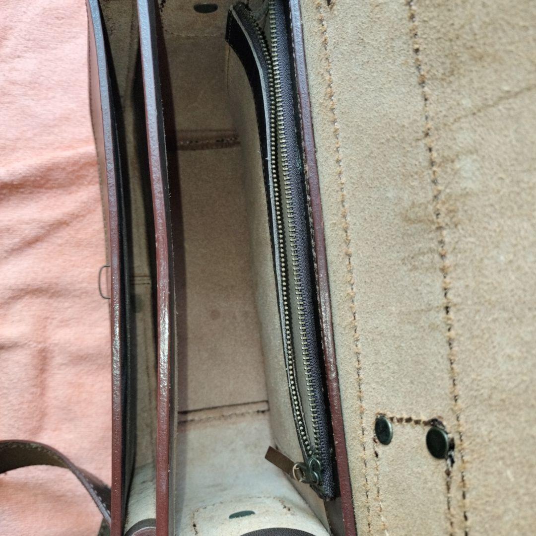 本革ショルダーバッグ ヴィンテージ