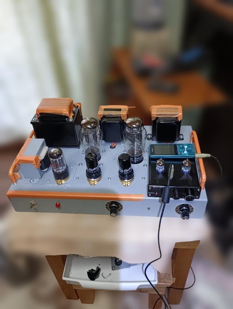 i*a様 手作りプリメインアンプ