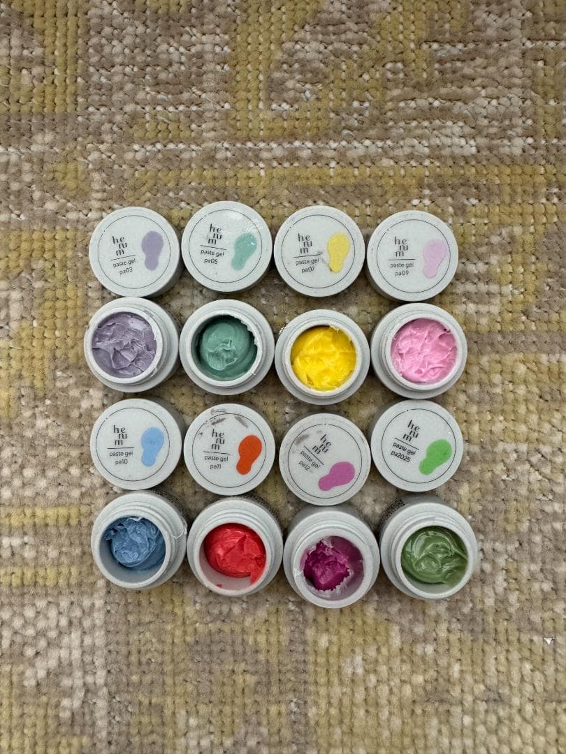 henum ペーストジェル セット 8色セット 限定色Pa2025入り