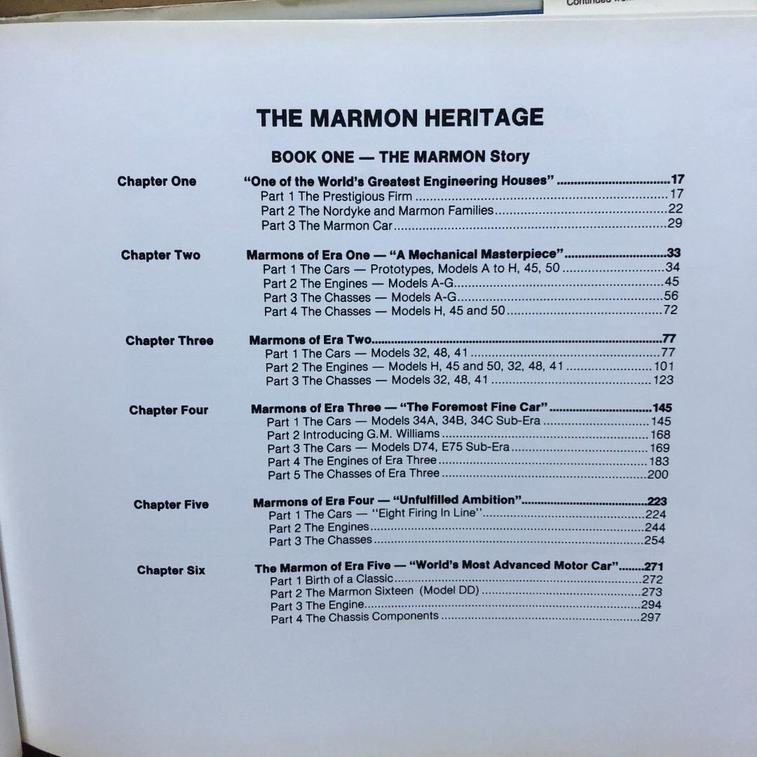 洋書 THE MARMON HERITAGE