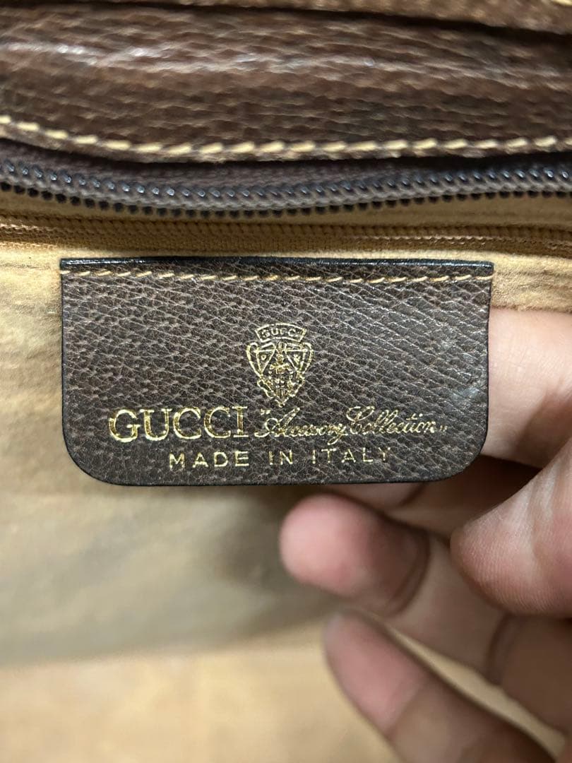 GUCCI グッチ シェリーライン ビジネスバッグ