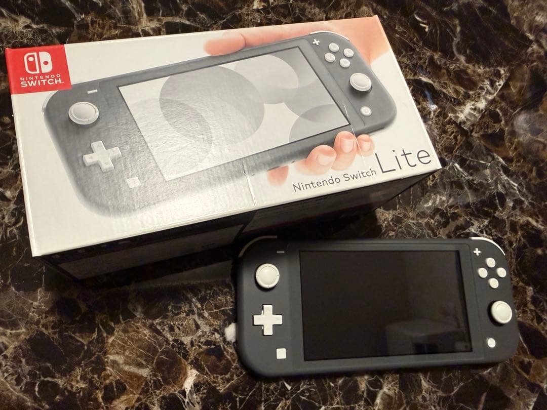 【即日発送】Nintendo Switch Lite グレー 本体・箱・充電器