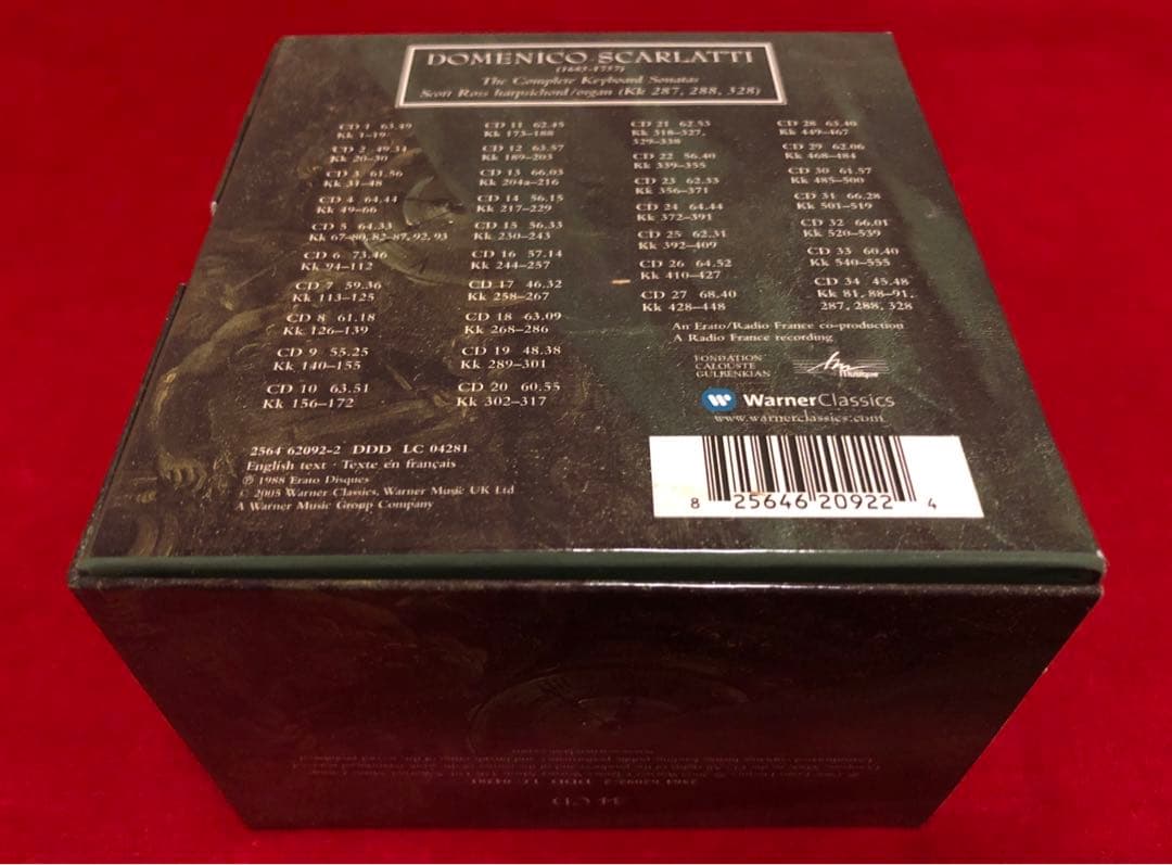 クラシック SCARLATTI THE KEYBOARD SONATAS