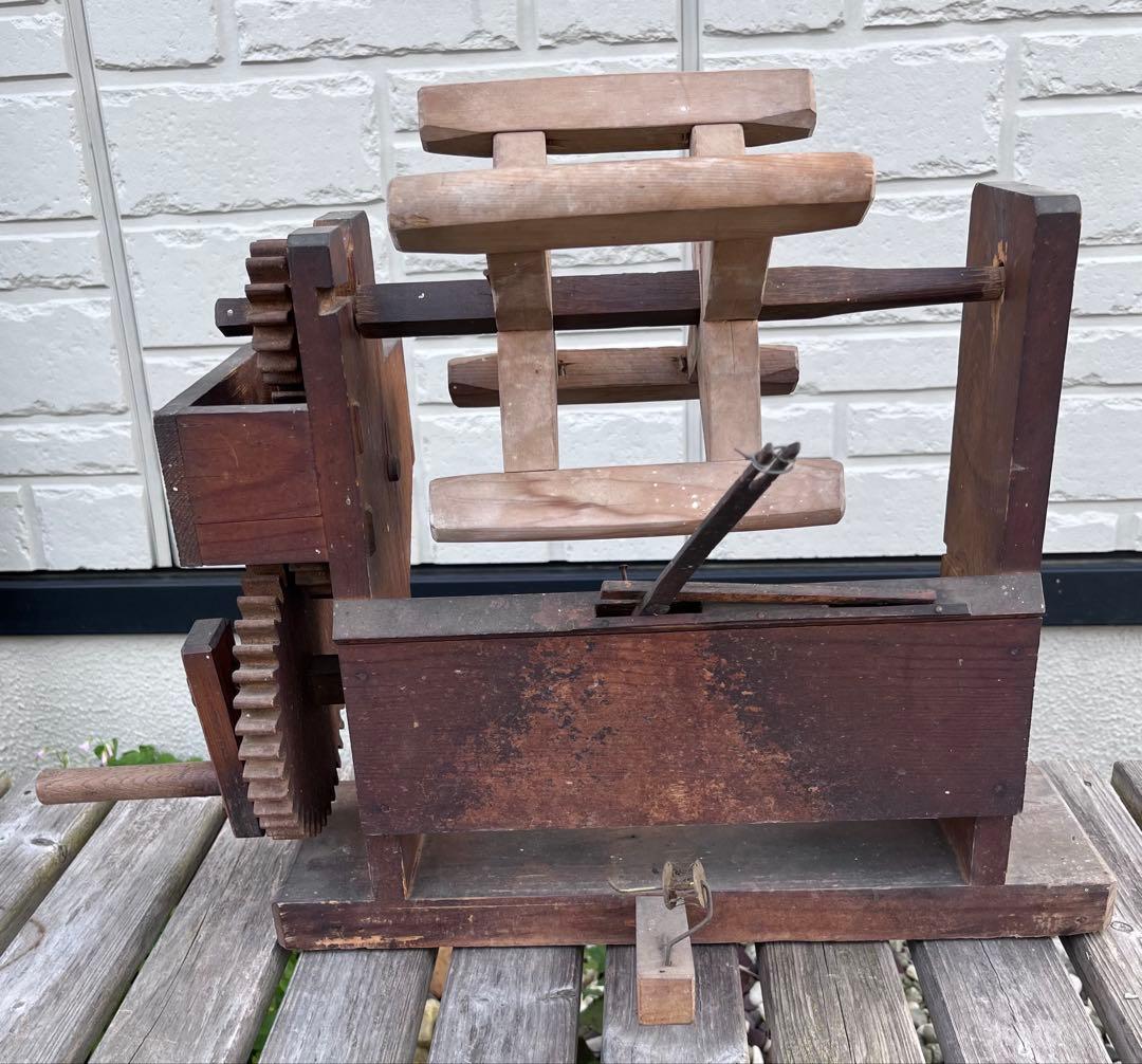 [引き取り限定] 古道具　骨董　糸巻き機