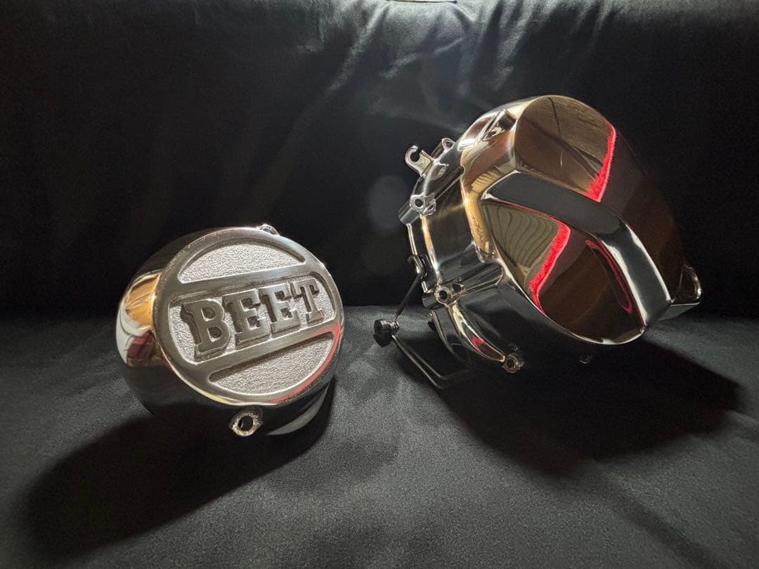 バフ工房 ゼファー400 ゼファーχ クラッチカバー&BEETポイントカバー