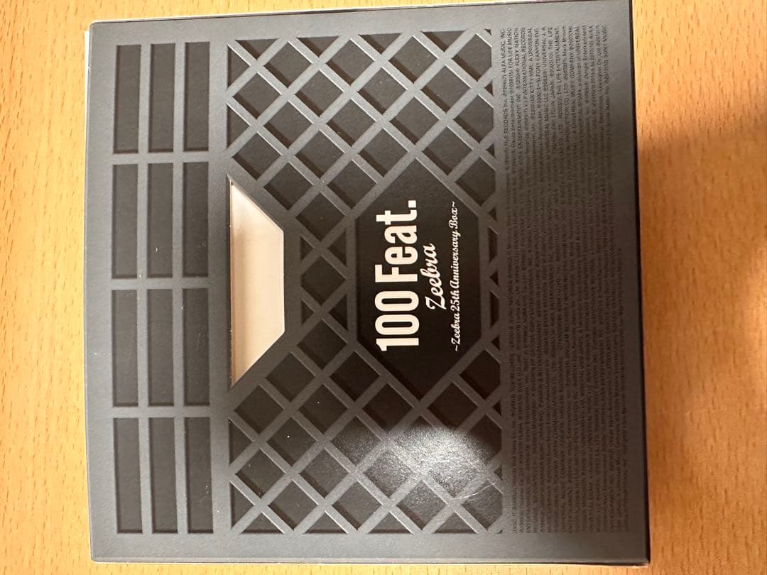 100 Feat. Zeebra CD6枚組 25周年記念ボックス