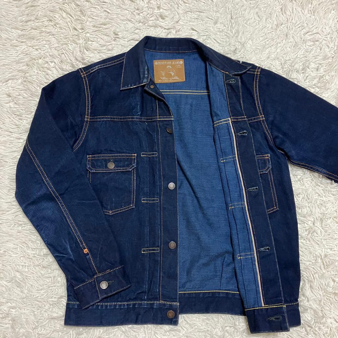 桃太郎ジーンズ 銀丹 高級ライン 2103AI 2ndタイプデニムジャケット