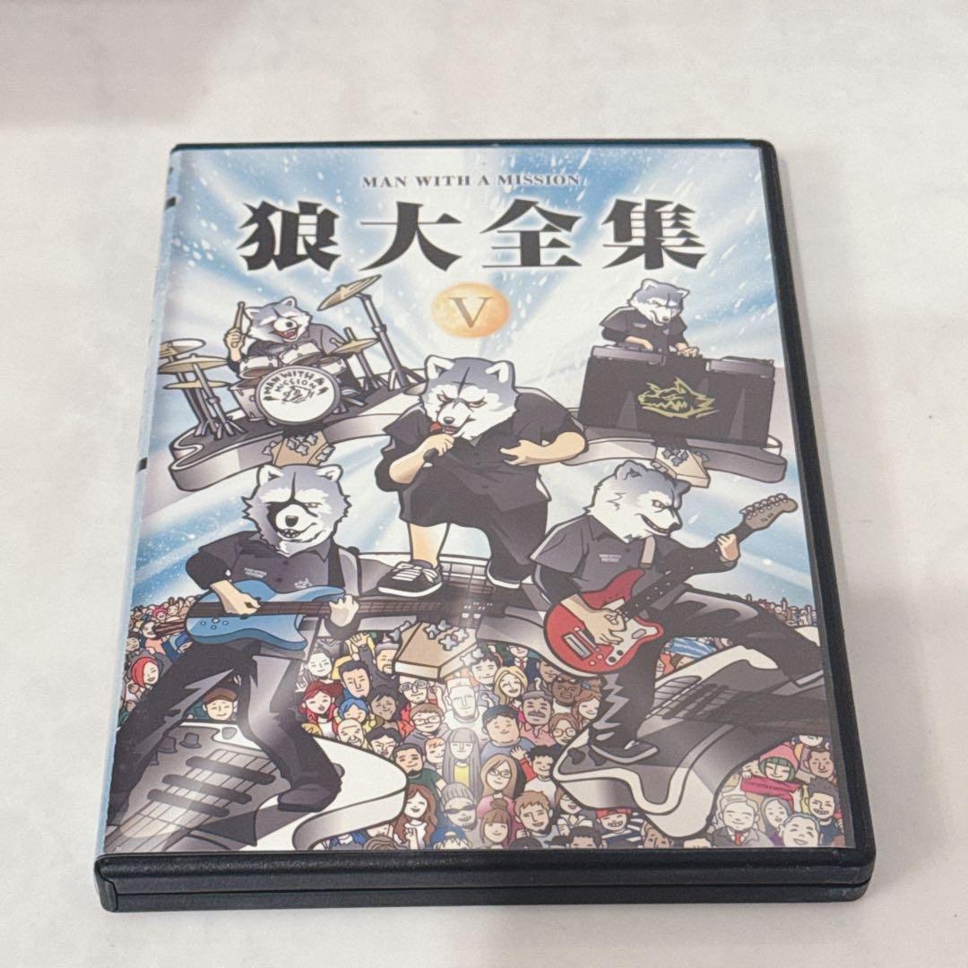 狼大全集 DVDセット 全5巻 MAN WITH A MISSION BOX付き