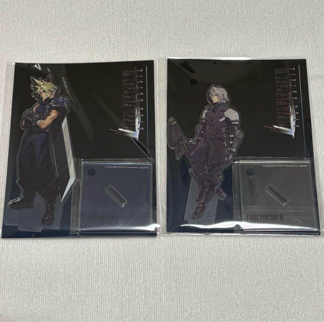 クラウド セフィロス ファイナルファンタジーVII オンラインくじ アクスタ